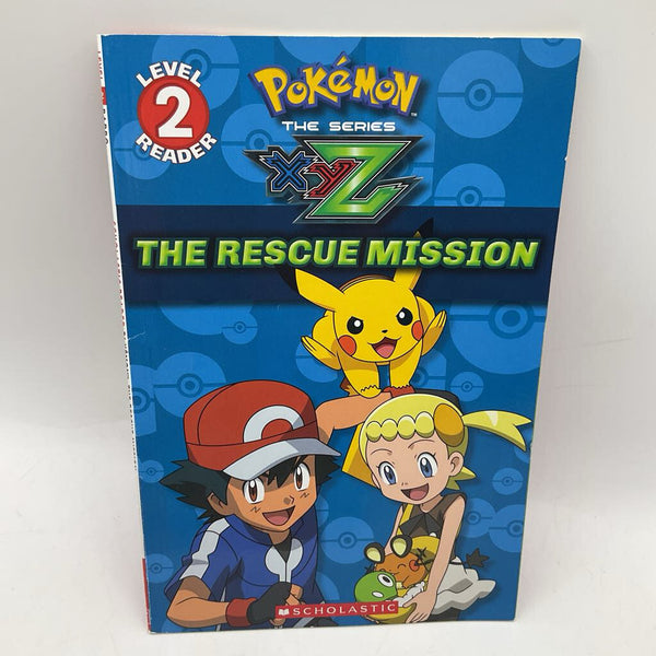 Pokemon XYZ The Rescue Mission (paperback)