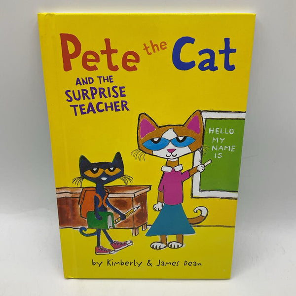 Pete the Cat And the Surprise Teacher (Hardcover)