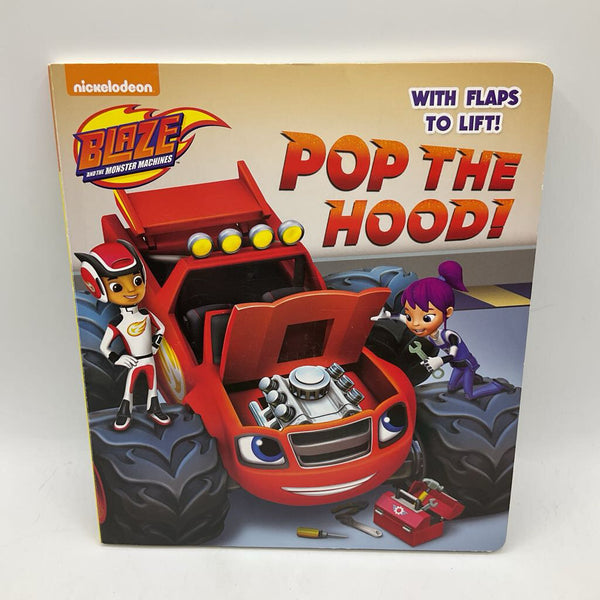 Blaze And the Monster Machines Pop The Hood (Boardbook)