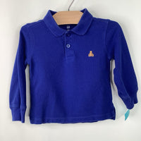 Size 18-24m: Gap Blue Collared Long Sleeve Shirt