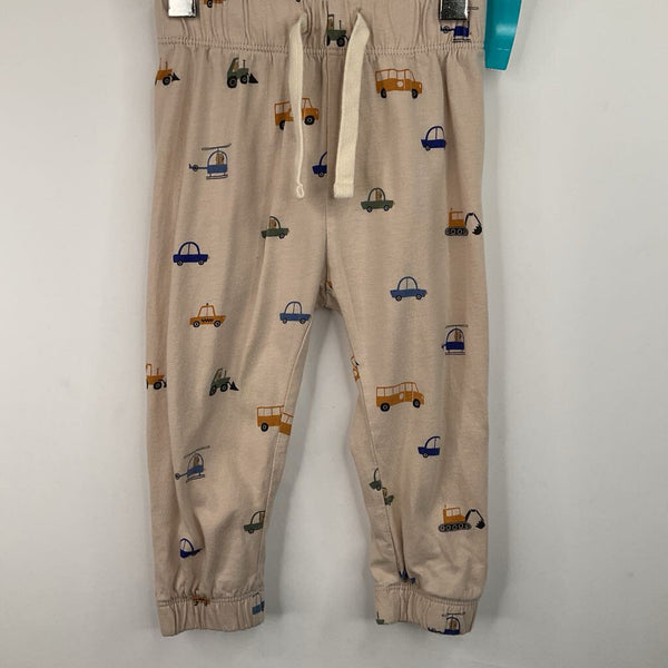 Size 12-18m: Gap Tan Vehicle Print Pants