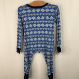 Size 4: Crewcuts Blue/White Snowflakes 2pc PJs