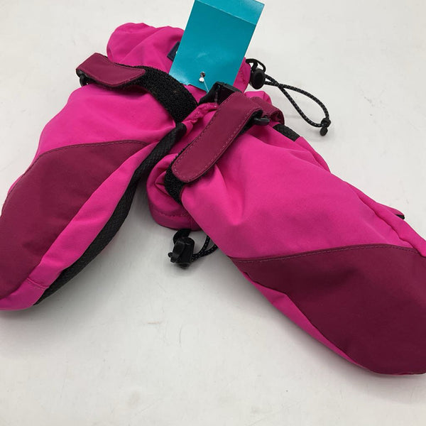 Size S: Lands End Pink Snow Mittens