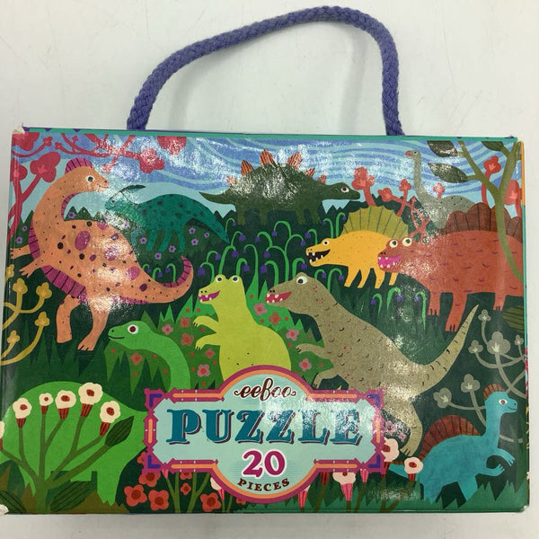 Eeboo Dinosaurs 20pc Puzzle