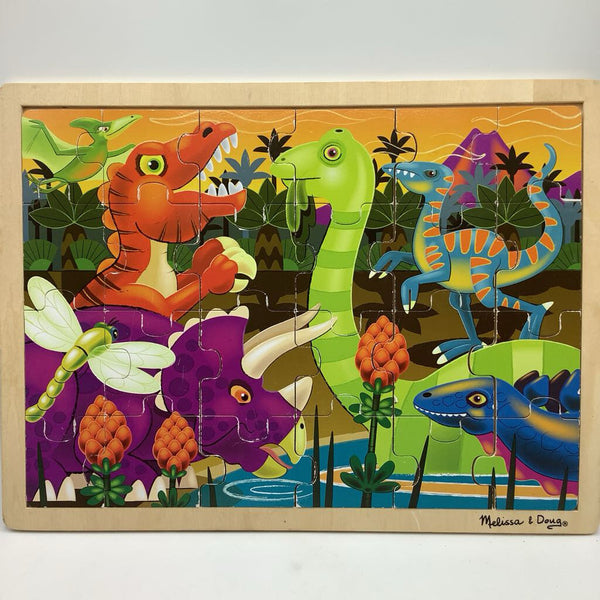 Melissa & Doug Prehistoric Sunset Wooden 48pc Puzzle