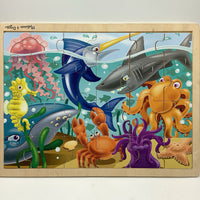Melissa & Doug Under The Sea Wooden 48pc Puzzle