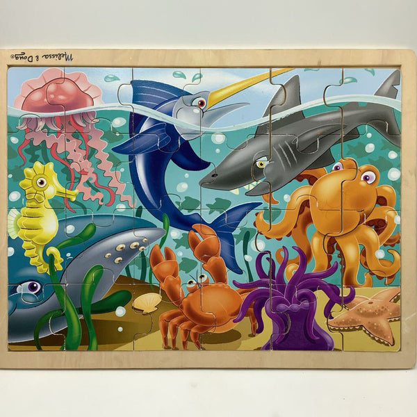Melissa & Doug Under The Sea Wooden 48pc Puzzle
