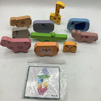 Wooden Stacking Animals