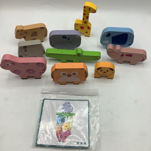 Wooden Stacking Animals