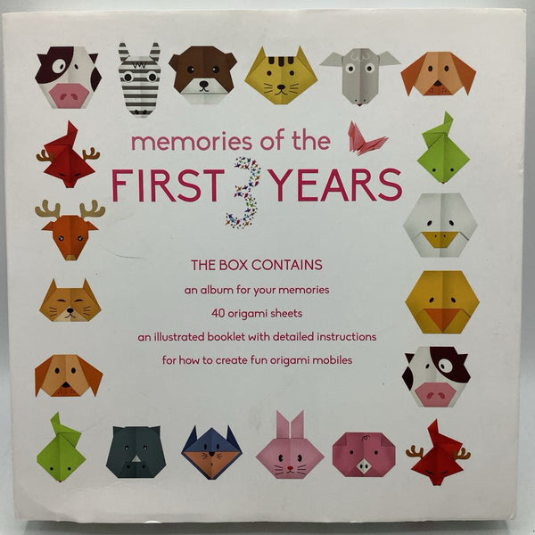 Memories Of The First 3 Years