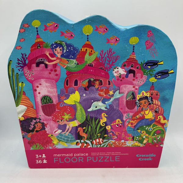 Crocodile Creek Mermaid Palace 36pc Floor Puzzle