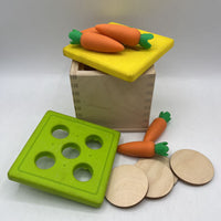 Lovevery Wooden Coin/Carrot Slot