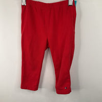 Size 3: Tommy Hilfiger Red Leggings