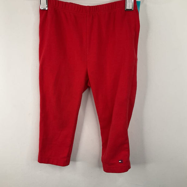 Size 3: Tommy Hilfiger Red Leggings