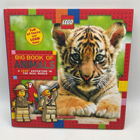 Big Book Of Animals: Lego (hardcover)