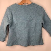 Collectors Corner: Size 10: Pendleton Blue Button-Up 100% Lambs Wool Coat