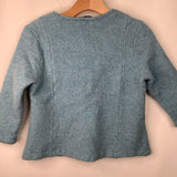 Collectors Corner: Size 10: Pendleton Blue Button-Up 100% Lambs Wool Coat