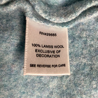 Collectors Corner: Size 10: Pendleton Blue Button-Up 100% Lambs Wool Coat