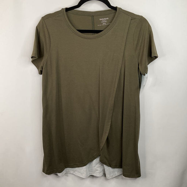 Size S: Motherhood Green T-Shirt