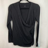 Size S: Love By Gap Black Long Sleeve Shirt