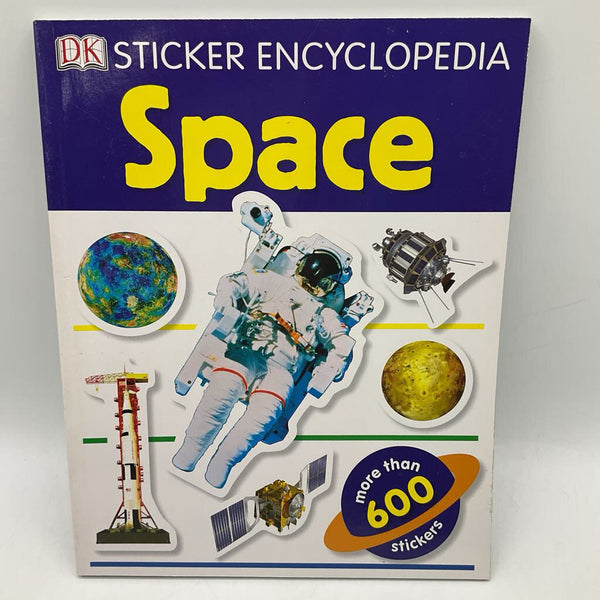 Sticker Encyclopedia: Space (paperback)