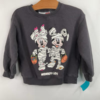 Size 4-5 (110): Hanna Andersson Grey Halloween Mickey Mouse Sweater