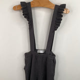 Size 2-3: Zara Grey Knitted Suspender Pants