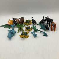 Quart Bag Of Assorted Animal Figurines