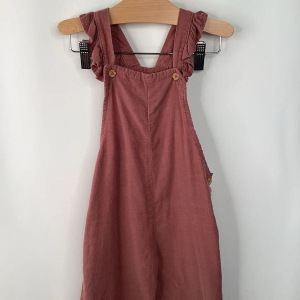 Size 3-4: Ming Pink Overalls
