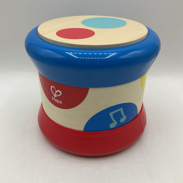 Hape Wooden Baby Drum - Rhythm & Sound Learning