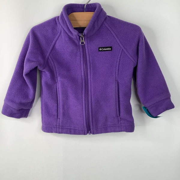 Size 2: Columbia Purple Fleece Coat