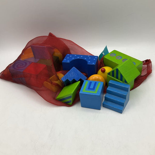 Bag Of Assorted Building Blocks