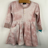 Size 2-3: Little Bipsy Pink Long Sleeve Dress