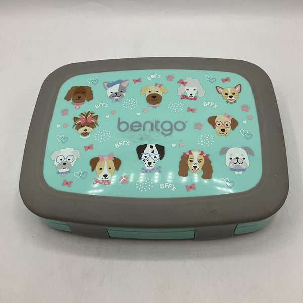 Bentgo Blue Dog Print Lunch Box