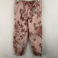 Size 3: Gap Pink Floral Sweatpants