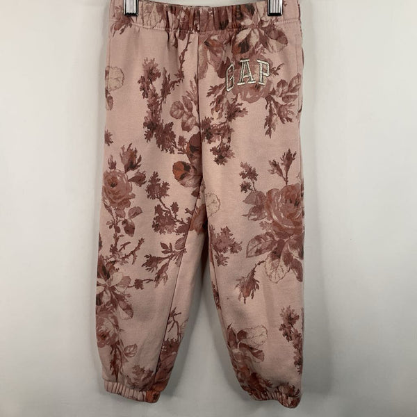 Size 3: Gap Pink Floral Sweatpants