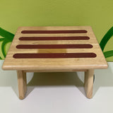 Wooden Adjustable Step Stool