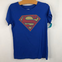 Size 6: Blue Supergirl T-Shirt