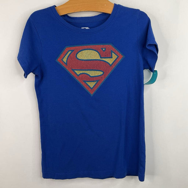 Size 6: Blue Supergirl T-Shirt