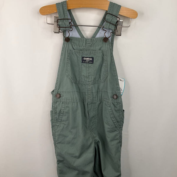 Size 4: Osk Kosh Bgosh Green Overalls