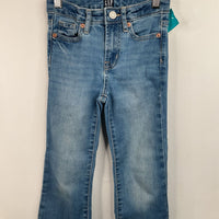 Size 6: Gap 70's Flare Blue Jeans