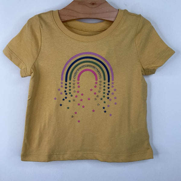 Size 6-12m: Gap Yellow Rainbow Print Onesie-NEW W/Tag