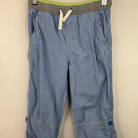 Size 8: Boden Blue/White Striped Jeans