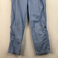 Size 8: Boden Blue/White Striped Jeans