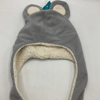 Size Toddler: Columbia Grey Fuzzy Hat W/Ears