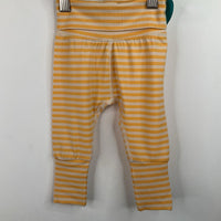 Size 0-3m (50): Hanna Andersson Yellow/White Striped Pants