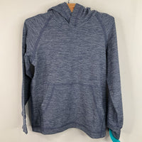 Size 4 (100): Hanna Andersson Blue Heathered Light Hoodie
