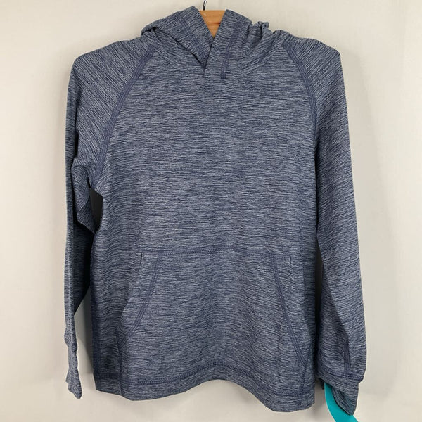 Size 4 (100): Hanna Andersson Blue Heathered Light Hoodie