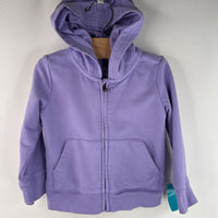 Size 12-18m: Primary Purple Zip Up Hoodie