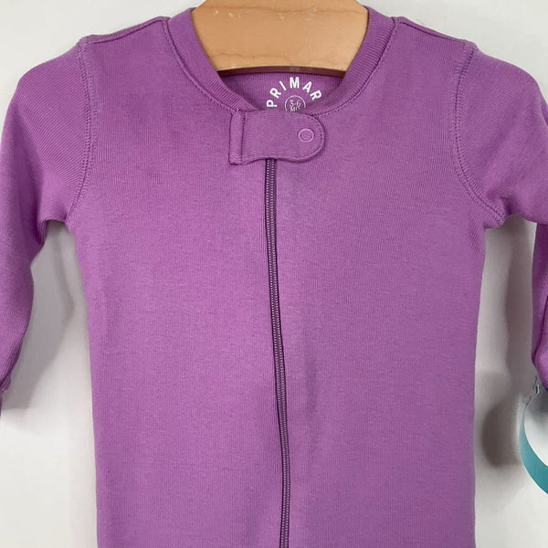 Size 3-6m:Primary Purple 1pc Pjs